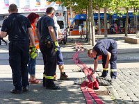 Bild: Lok-Spektakel im Bahnhof Nordhausen - zweimal eine "01"