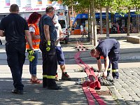 Bild: Lok-Spektakel im Bahnhof Nordhausen - zweimal eine "01"