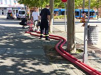 Bild: Lok-Spektakel im Bahnhof Nordhausen - zweimal eine "01"