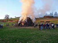 Bild: Osterfeuer in Herreden