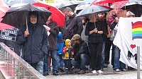 Bild: Zwei Kundgebungen in Nordhausen