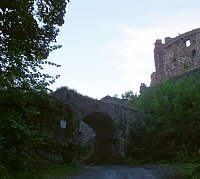 Bild: Zu Besuch auf der Burgruine Hohnstein