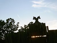 Bild: Zu Besuch auf der Burgruine Hohnstein