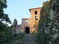 Bild: Zu Besuch auf der Burgruine Hohnstein