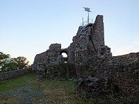 Bild: Zu Besuch auf der Burgruine Hohnstein