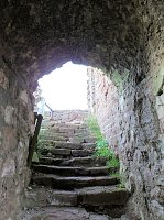 Bild: Zu Besuch auf der Burgruine Hohnstein