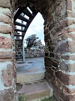Bild: Zu Besuch auf der Burgruine Hohnstein