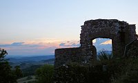 Bild: Zu Besuch auf der Burgruine Hohnstein