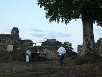 Bild: Zu Besuch auf der Burgruine Hohnstein