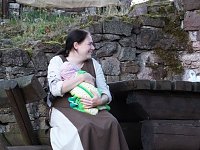 Bild: Zu Besuch auf der Burgruine Hohnstein