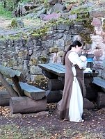 Bild: Zu Besuch auf der Burgruine Hohnstein