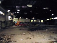 Bild: Unwirkliche Orte: Lokschuppen bei Bitterfeld