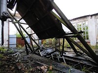 Bild: Unwirkliche Orte: Lokschuppen bei Bitterfeld