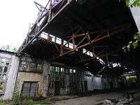 Bild: Unwirkliche Orte: Lokschuppen bei Bitterfeld