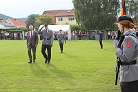 Bild: Feierliche Vereidigung in Berka