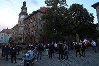 Bild: Demonstration und Gegendemonstration in Nordhausen
