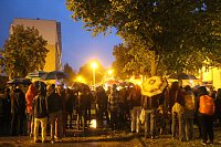 Bild: Demonstration und Gegendemonstration in Nordhausen