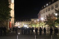 Bild: Demonstration und Gegendemonstration in Nordhausen