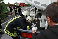 Bild: Undichte Fracht wurde &uuml;berpr&uuml;ft