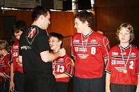 Bild: Ehrung der Handballer