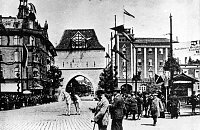 Bild: Bahnhofstra&szlig;e im Wandel der Zeit