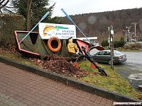 Bild: Peter Blei unterwegs: die Wendefurth Talsperre