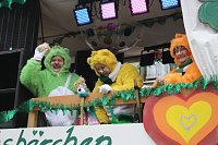 Bild: N&auml;rrinnen und Narren trotzen Wetter (1)