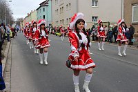 Bild: N&auml;rrinnen und Narren trotzen Wetter (1)