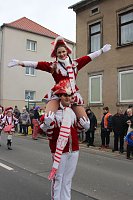 Bild: N&auml;rrinnen und Narren trotzen Wetter (1)