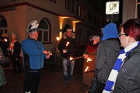 Bild: Nubbel im Flammentod