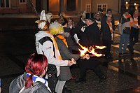Bild: Nubbel im Flammentod