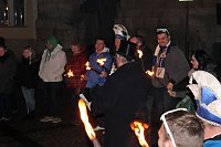 Bild: Nubbel im Flammentod