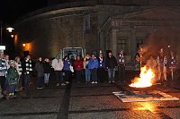 Bild: Nubbel im Flammentod