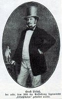 Bild: Ernst Litfa&szlig; wurde heute vor 200 Jahren geboren.