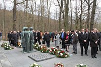 Gedenkveranstaltung zum 71. Jahrestag der Befreiung des KZ Mittelbau-Dora Bild: Gedenkveranstaltung zum 71. Jahrestag der Befreiung des KZ Mittelbau-Dora