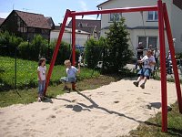 Spielplatz wurde eröffnet Bild: Spielplatz wurde eröffnet