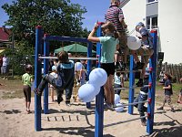 Spielplatz wurde eröffnet Bild: Spielplatz wurde eröffnet