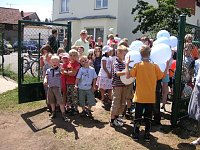 Spielplatz wurde eröffnet Bild: Spielplatz wurde eröffnet
