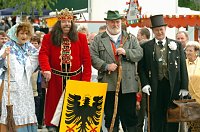 Bild: Juni: Rolandsfest mit neuer Rolandgruppe
