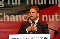 Bild: August: Dieter Althaus in Nordhausen