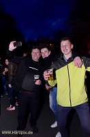Bild: Maisprung im Gehege
