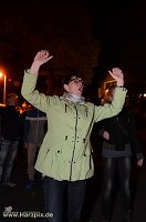 Bild: Maisprung im Gehege