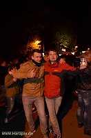 Bild: Maisprung im Gehege