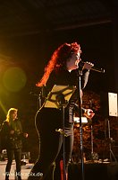 Bild: Maisprung im Gehege
