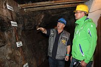 Bild: Nordhausens Landrat Matthias Jendricke zu Besuch in Harztor