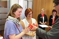 Sieben glückliche Gewinner kamen beim großen Vereinsvoting der Sparkasse aus Harztor Bild: Sieben glückliche Gewinner kamen beim großen Vereinsvoting der Sparkasse aus Harztor