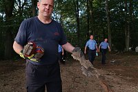Bild: Die Sprengung einer Bombe