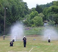 Bild: Pokallauf der Feuerwehren in Neustadt