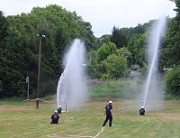 Bild: Pokallauf der Feuerwehren in Neustadt