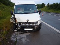 Unfall auf der Autobahn Bild: Unfall auf der Autobahn